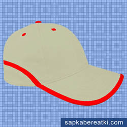 SB-506 Şapka / Bej-Kırmızı