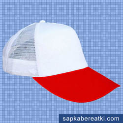 SB-94 Şapka / Beyaz-Kırmızı