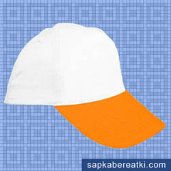 SB-40 Şapka / Beyaz-Turuncu