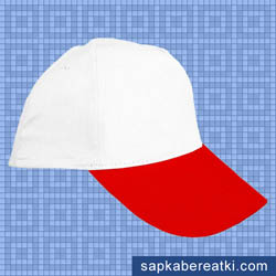 SB-41 Şapka / Beyaz-Kırmızı