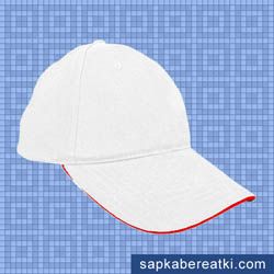 SB-51 Şapka / Beyaz-Kırmızı