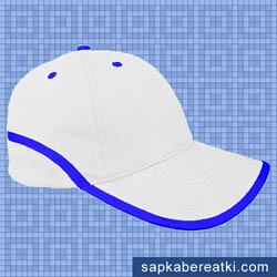 SB-503 Şapka / Beyaz-Saks