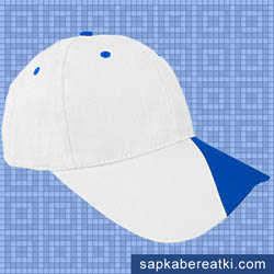 SB-602 Şapka / Beyaz-Saks