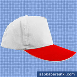 SB-79 Şapka / Beyaz-Kırmızı